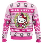 Hello Kitty is Coming to Town Ugly Christmas Sweater - Image 4