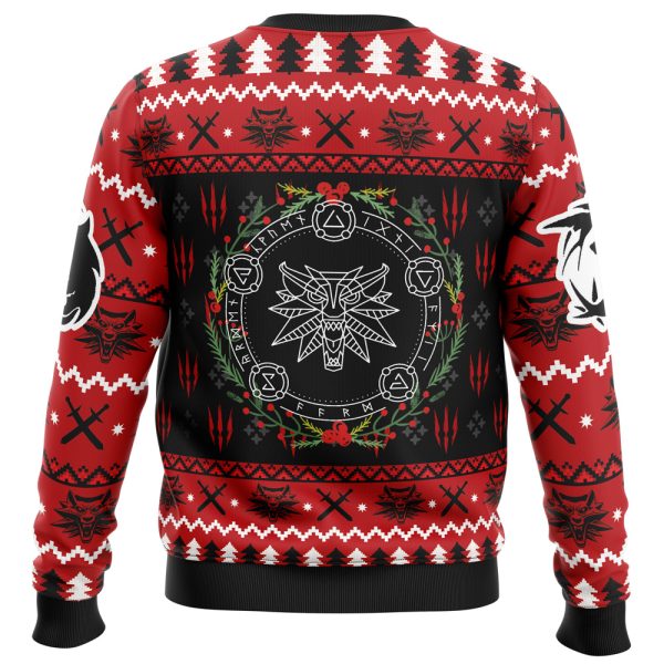 Christmas Monster The Witcher Ugly Christmas Sweater - Image 4