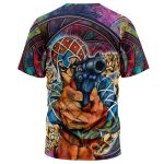 Trippy Guido Mista Six Bullets Jojo's Bizarre Adventure T-Shirt - Image 2