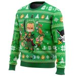 Christmas Zoro One Piece Ugly Christmas Sweater - Image 2