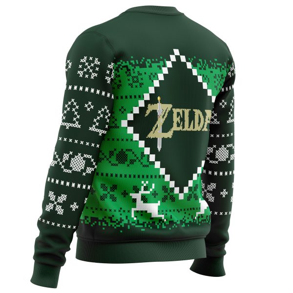 The Legend of Christmas Zelda Ugly Christmas Sweater - Image 3
