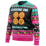 Choose One This Christmas Squid Game Christmas Sweater - Image 2