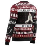 You Were Expecting Santa Sukuna Jujutsu Kaisen Ugly Christmas Sweater - Image 3