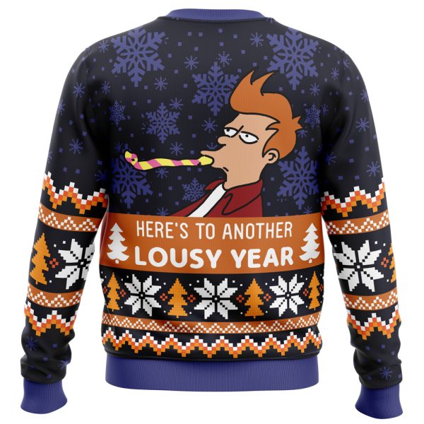 Lousy Year Futurama Ugly Christmas Sweater - Image 2