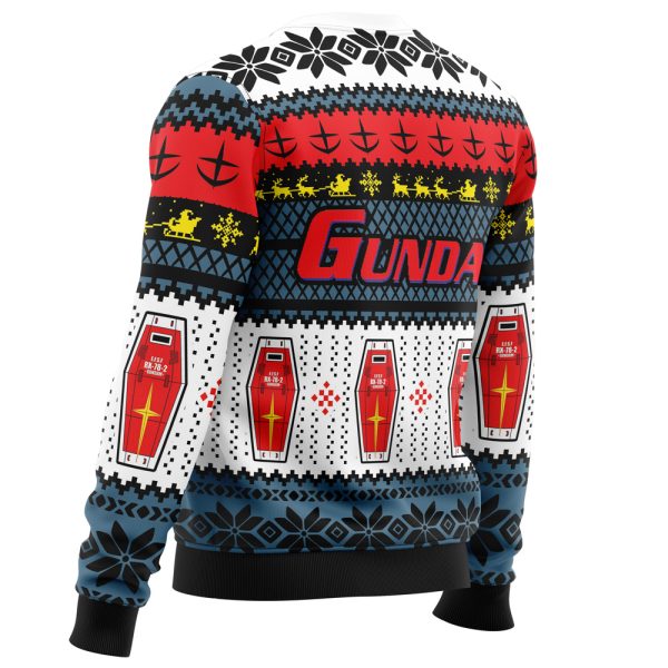 RX 78 Gundam Ugly Christmas Sweater - Image 3