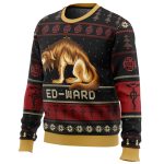 Fullmetal Alchemist Chimera Nina Tucker Ed-ward Ugly Christmas Sweater - Image 2