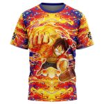 One Piece Trippy Luffy T-Shirt - Image 3