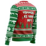 Hans Gruber Fall Nakatomi Plaza Die Hard Ugly Christmas Sweater - Image 3