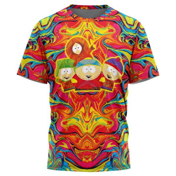 Trippy South Park T-Shirt - Image 3