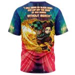 Space Samurai Tanjiro Demon Slayer T-Shirt - Image 2