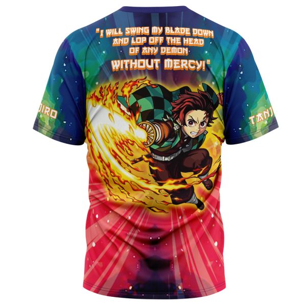 Space Samurai Tanjiro Demon Slayer T-Shirt - Image 2