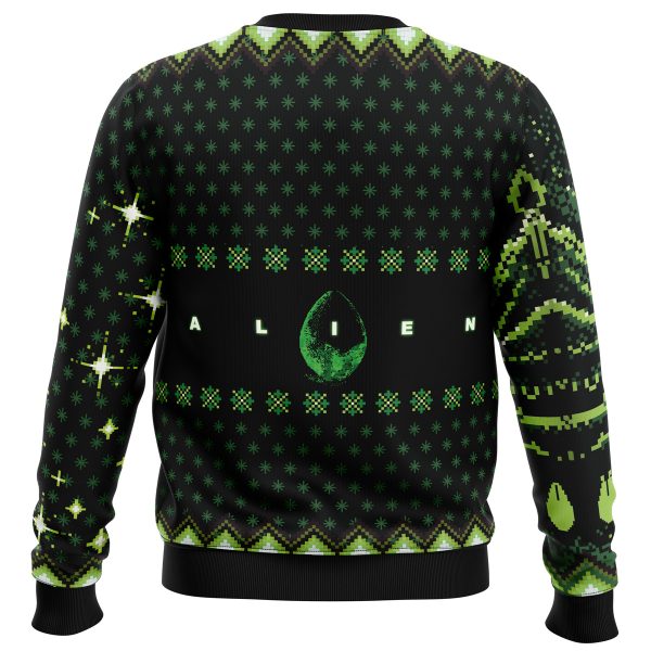 Xenomorph Alien Ugly Christmas Sweater - Image 4