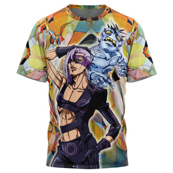 Trippy Melone Babyhead Jojo's Bizarre Adventure T-Shirt - Image 3