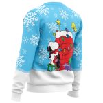 Snowy Christmas Snoopy Ugly Christmas Sweater - Image 3