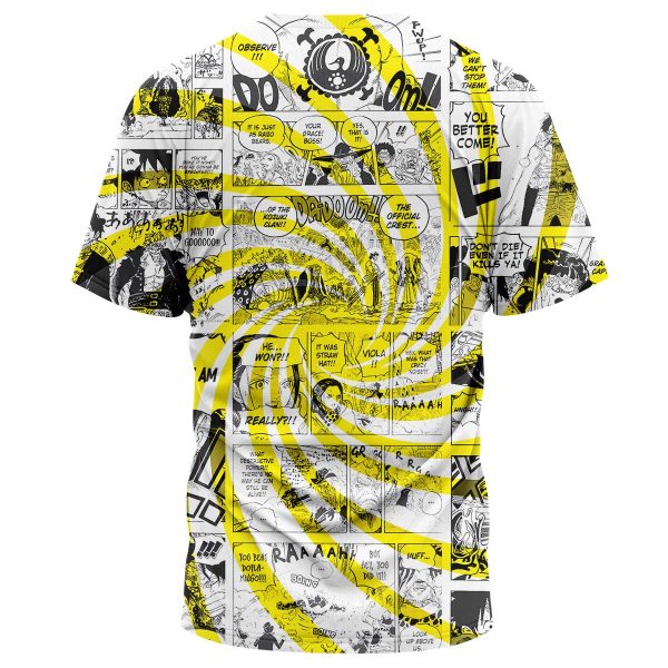 One Piece Blazing Force Luffy T-Shirt - Image 2