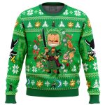 Christmas Zoro One Piece Ugly Christmas Sweater - Image 5