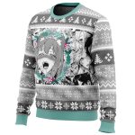 Christmas Anime Ahegao Ugly Christmas Sweater - Image 2