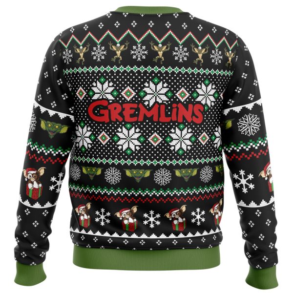 A Christmas Present Gremlins Ugly Christmas Sweater - Image 4