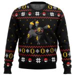 Pokemon Ring of Umbreon Ugly Christmas Sweater