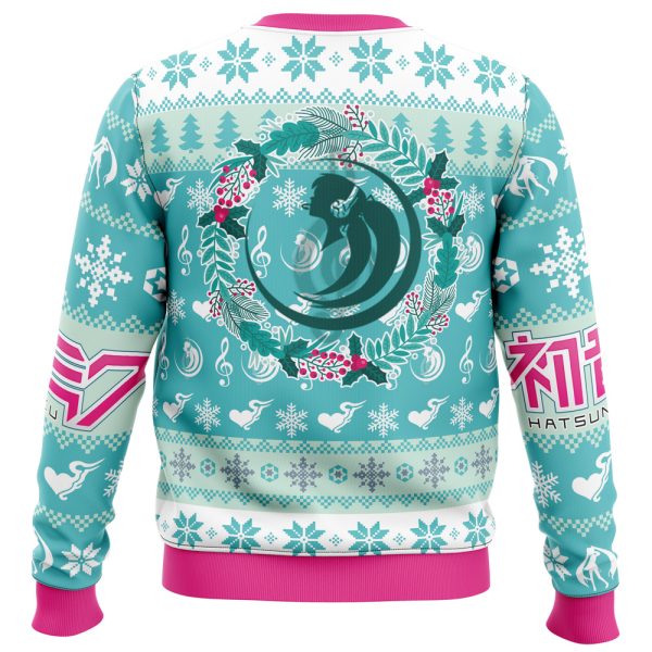 Christmas Symphony Hatsune Miku Ugly Christmas Sweater - Image 4