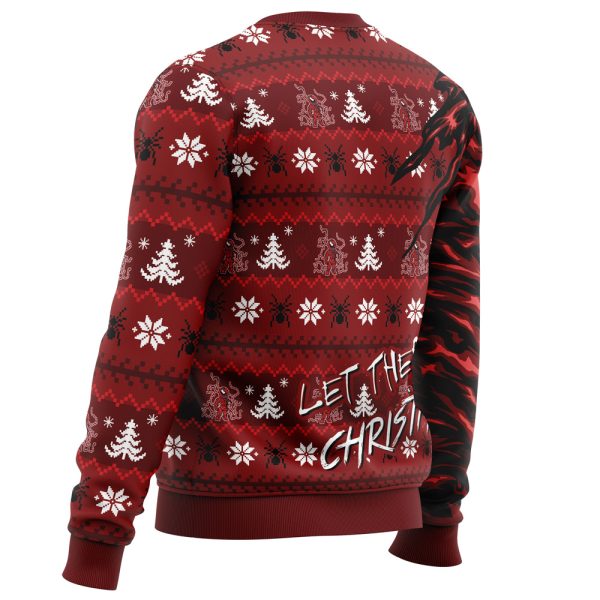 Let There Be Christmas Carnage Marvel Ugly Christmas Sweater - Image 3
