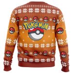 Christmas Charmander Pokemon Ugly Christmas Sweater - Image 4