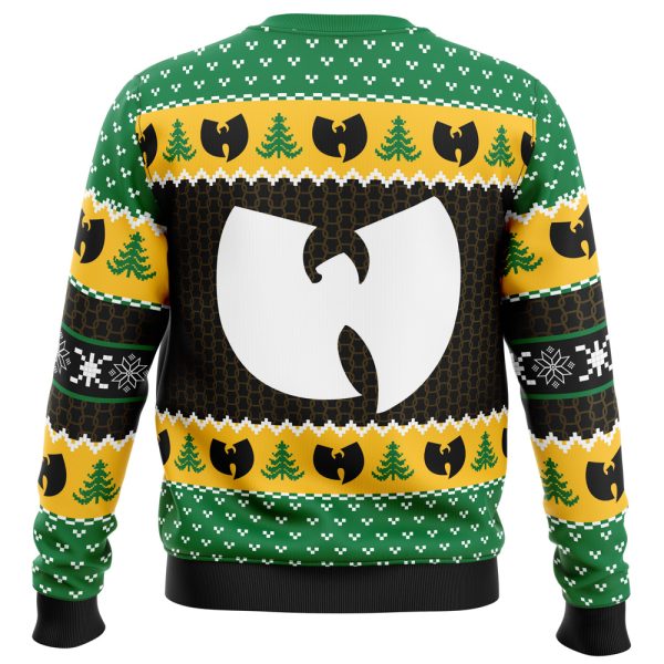 Yah It's Christmas Time Yo Wu Tang Clan Ugly Christmas Sweater - Image 4