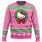 Cute Christmas Hello Kitty Ugly Christmas Sweater