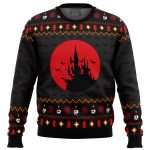Castlevania Creepy Castle Ugly Christmas Sweater