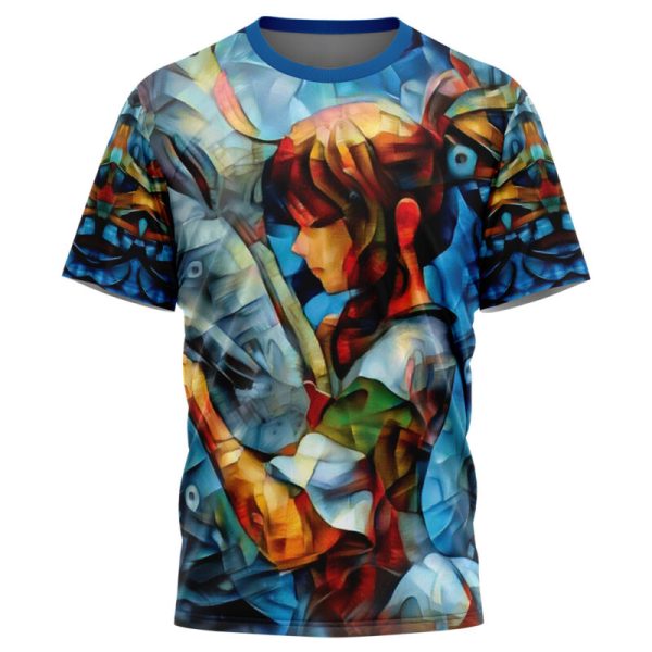 Trippy Spirited Away Studio Ghibli T-Shirt - Image 3