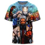 Trippy Yoshikage Kira Deadly Queen Jojo's Bizarre Adventure T-Shirt - Image 3