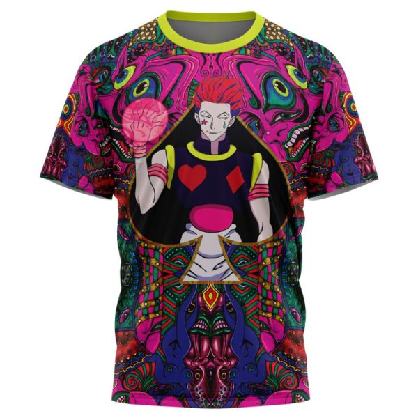 Mystic Faces Hisoka Hunter X Hunter T-Shirt - Image 3
