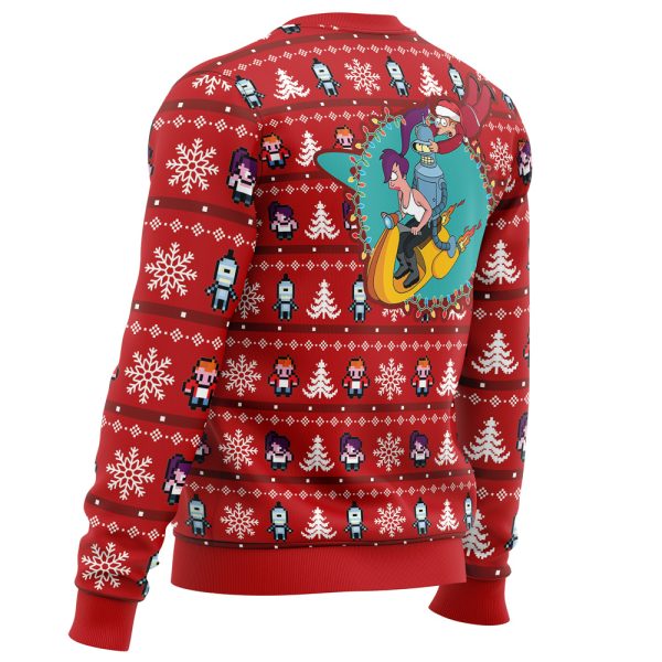 Fa-La-La-La Futurama Ugly Christmas Sweater - Image 3