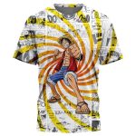 One Piece Blazing Force Luffy T-Shirt - Image 3