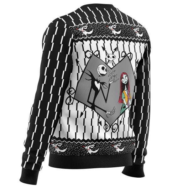 Jack Skellington The Nightmare Before Christmas Ugly Christmas Sweater - Image 3