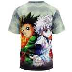 Power Duo Gon & Killua Hunter X Hunter T-Shirt - Image 2