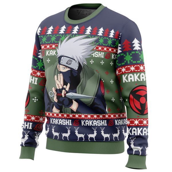 Christmas Kakashi Hatake Naruto Christmas Sweater - Image 2