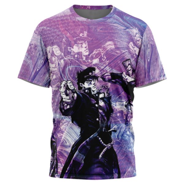 Lucid Stardust Crusaders Jojo's Bizarre Adventure T-Shirt - Image 3