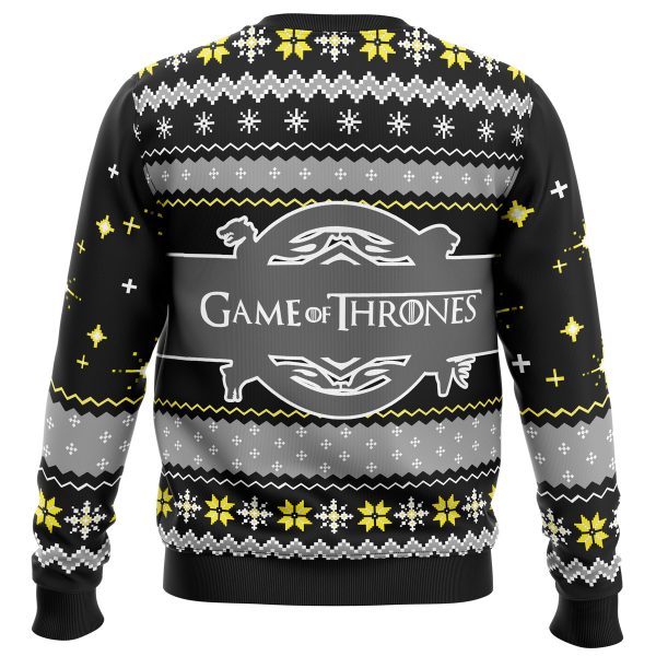 Game of Thrones House Stark Ugly Christmas Sweater - Image 3