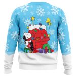 Snowy Christmas Snoopy Ugly Christmas Sweater - Image 4
