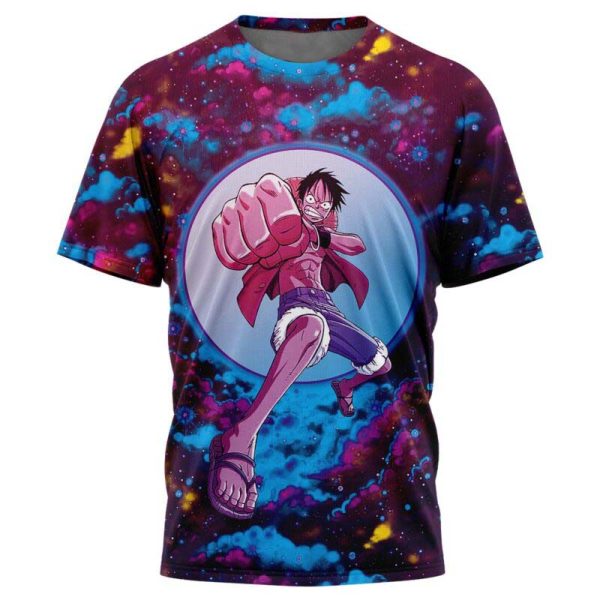 One Piece Lunar Ring Luffy T-Shirt - Image 3