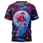 One Piece Lunar Ring Luffy T-Shirt - Image 3