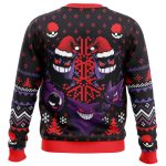 Ghosts Gengar Ghastly Pokemon Ugly Christmas Sweater - Image 4