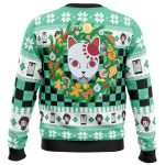 Christmas Tanjiro Kamado Demon Slayer Ugly Christmas Sweater - Image 4