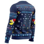 Christmas Tree Pac-Man Christmas Sweater - Image 3