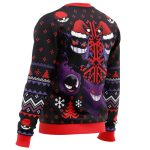 Ghosts Gengar Ghastly Pokemon Ugly Christmas Sweater - Image 3