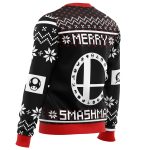 Merry Smashmas Super Smash Bros Ugly Christmas Sweater - Image 3