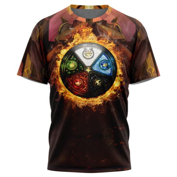 Elements of Magic the Gathering T-Shirt - Image 3