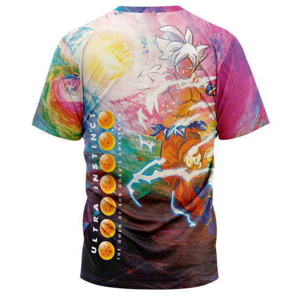 Trippy Ultra Instinct Goku Dragon Ball Z T-Shirt - Image 2