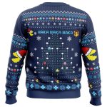 Christmas Tree Pac-Man Christmas Sweater - Image 4